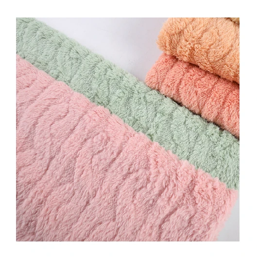 Teixit 100 per cent de punt Sherpa Fleece