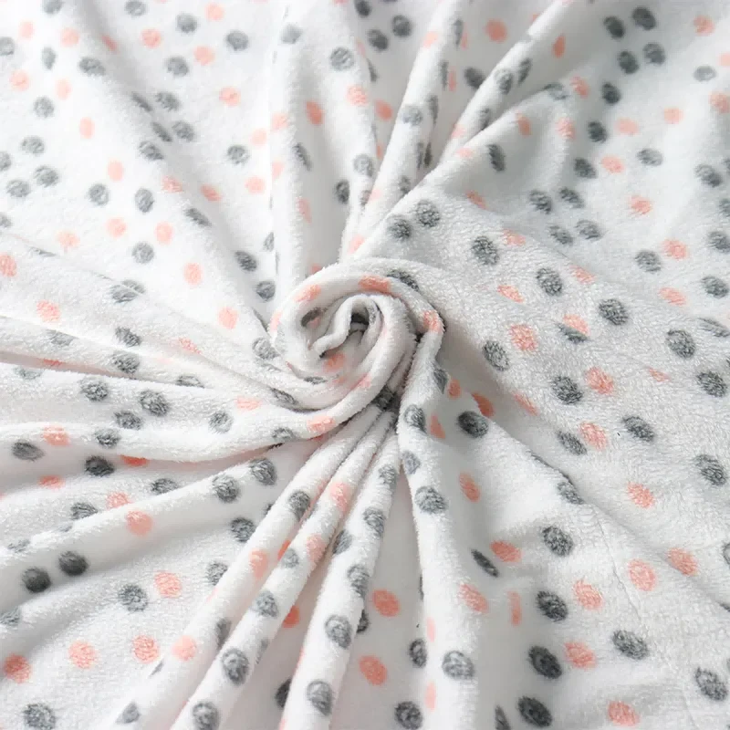 Teixit polar estampat 100% polièster