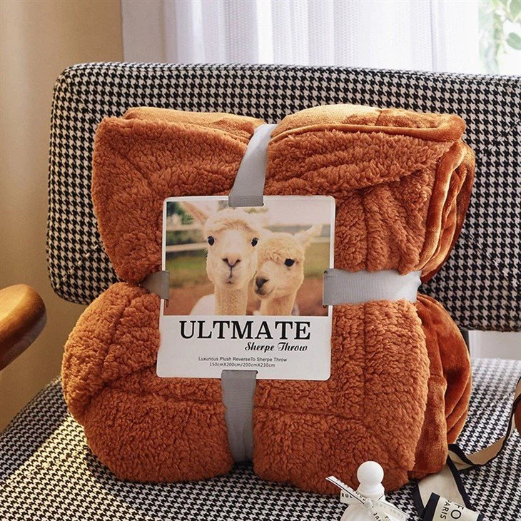 sherpa blanket for winter