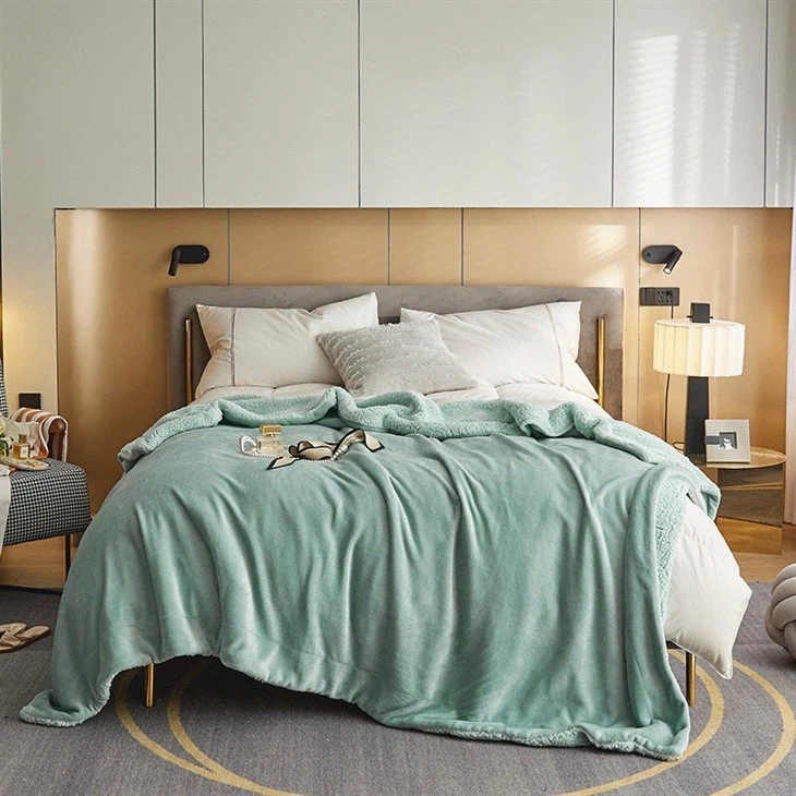 sherpa throw blanket