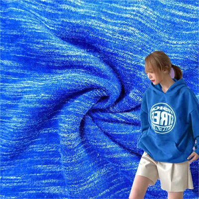 Tela de felpa francesa raspallada