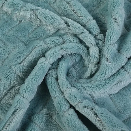 Teixit polar de franela Jacquard per a manta