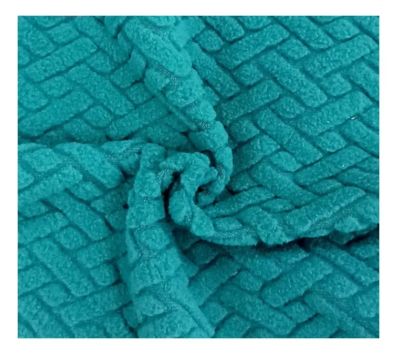 Fleece Jacquard Polar Fleece amb agulla caiguda