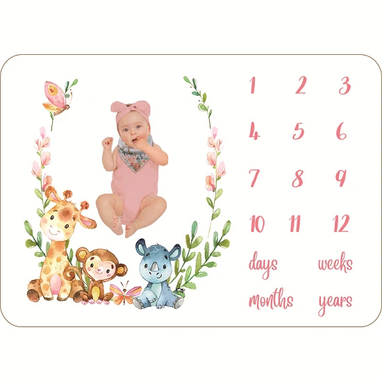 Manta per a nadons Milestone