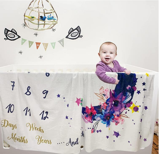 Milestone Blanket Gift Set