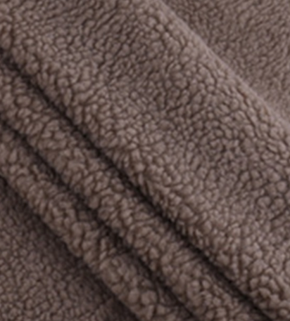 One Side Printing Sherpa Fleece Fabric For Garment in stock