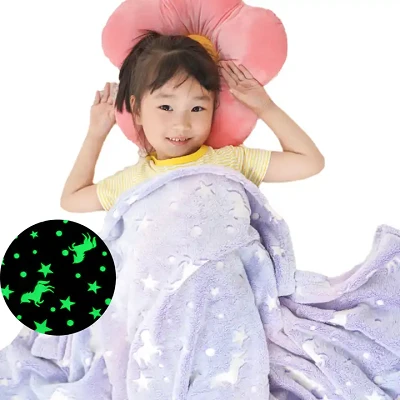 Purple Luminous Blanket Purple Luminous Blanket