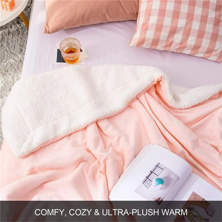 Sherpa Baby Swaddle Blanket quotation