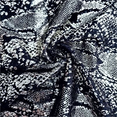 95% de polièster 5% Spandex Gilding Fabric