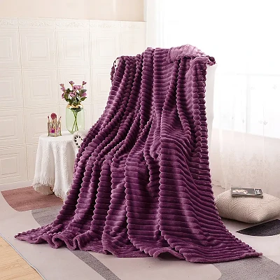 Manta de corall Jacquard