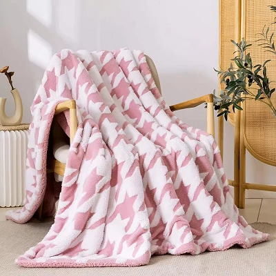 Imprimeix la manta sherpa hivernal