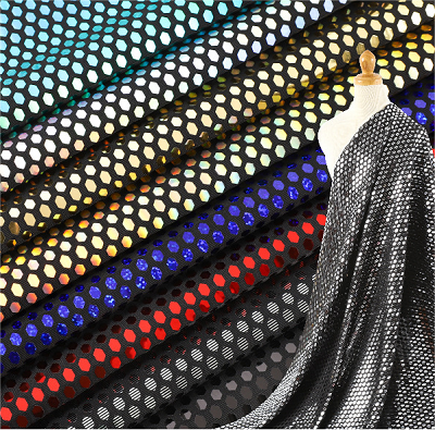 Teixit de vestir brillant i brillant